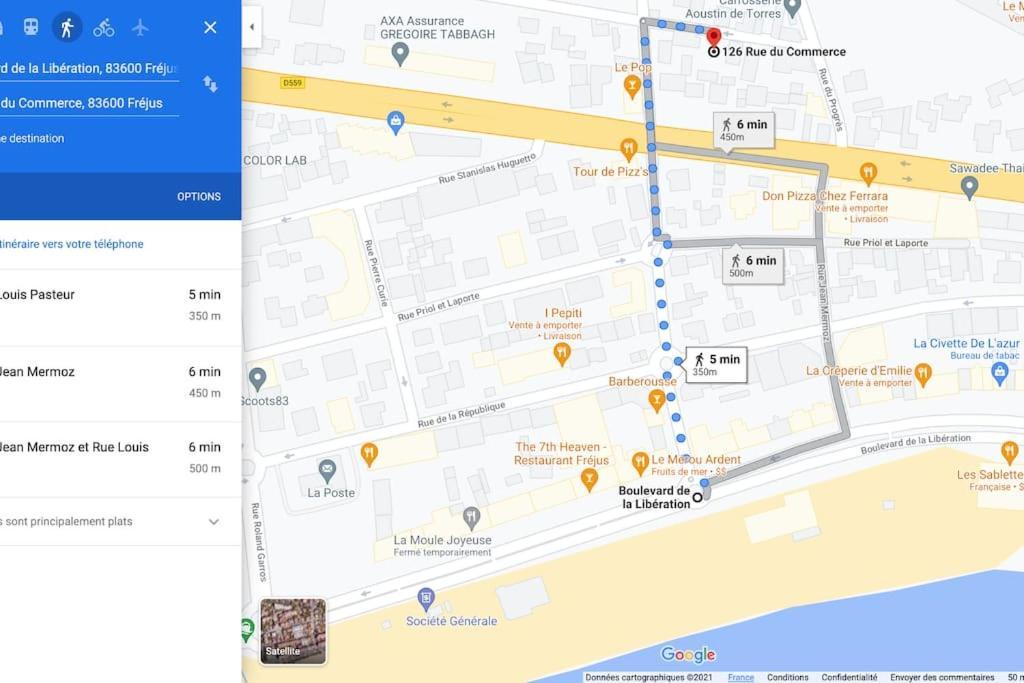 Joli T2 Tres Proche De La Plage De Fréjus Εξωτερικό φωτογραφία